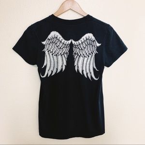 Poison Apple “Angel Wings” Graphic Tee